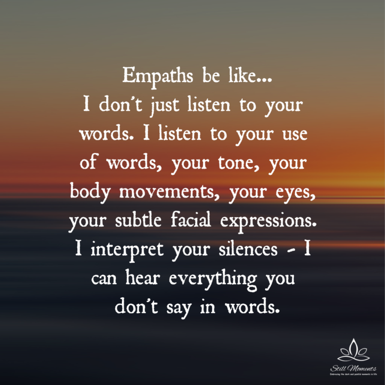 Empathy Quotes - Still Moments