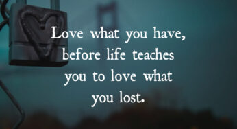Love What You Have