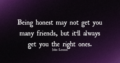 Being Honest May Not Get You Many Friends