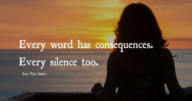 Every Word Has Consequences