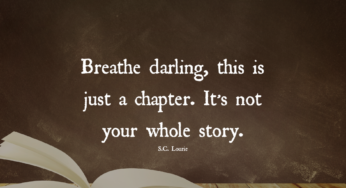 This Is Just A Chapter, Not Your Whole Story