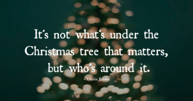 It’s Not What’s Under The Christmas Tree That Matters, But Who’s Around It – Charlie Brown